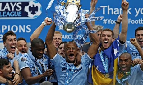 Premier League trophy