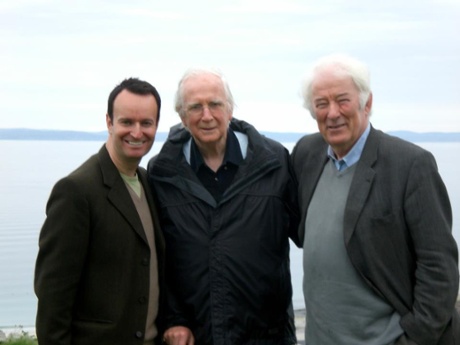 Andrew O'Hagan, Karl Miller and Seamus Heaney.
