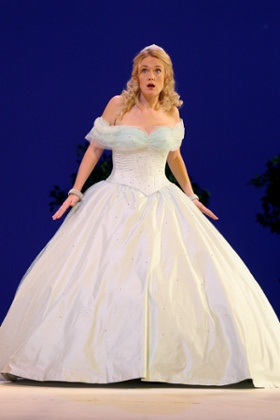 Magdalena Kozena as Cenerentola in La Cenerentola at the Royal Opera House, 2007.