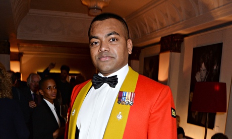 Victoria Cross winner Johnson Beharry 