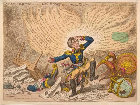 Maniac Ravings (1803) by James Gillray.