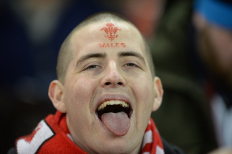 Fans enjoy the occasion.