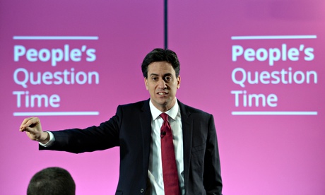 Ed Miliband holds People’s Question Time