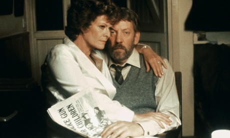 Janet Suzman and Donald Sutherland as Susan and Ben du Toit in the 1989 film of A Dry White Season.