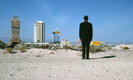 Architect Robert Venturi in Las Vegas, 1966.