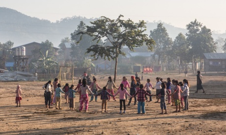 Girl determined in Burma