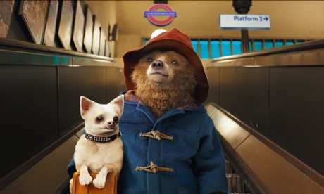 On track … Paddington and pal.