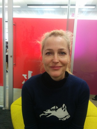 Gillian Anderson webchat