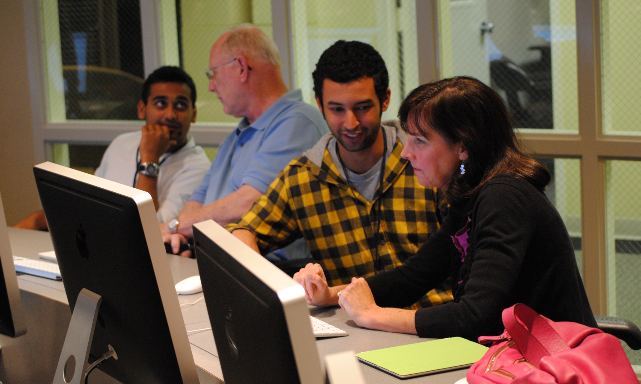 Our in-house training focuses on peer to peer learning