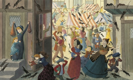 The Pied Piper of Hamelin, illustration Emma Chichester Clarke.