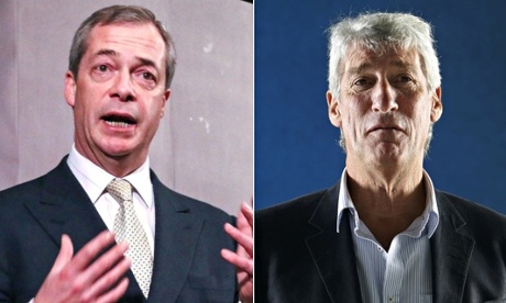 Nigel Farage and Jeremy Paxman