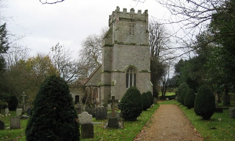 Country Diary : The 11th century St Olave's church in Gatcombe on the Isle of Wight.