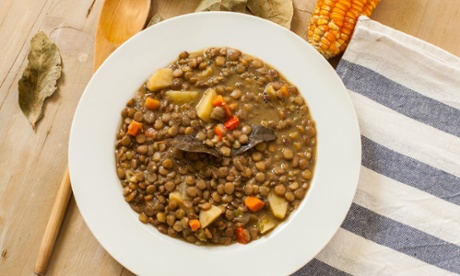 Lentil stew.