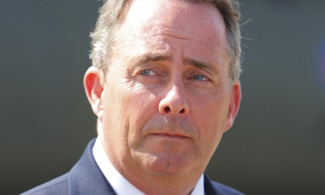 Former Conservative defence secretary Dr Liam Fox.
