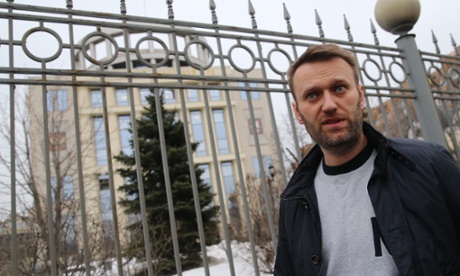 Alexei Navalny seen after a court hearing into his appeal against a15-day jail sentence, in Moscow.
