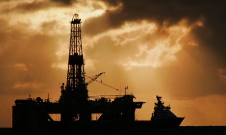 Oil rig Scotland