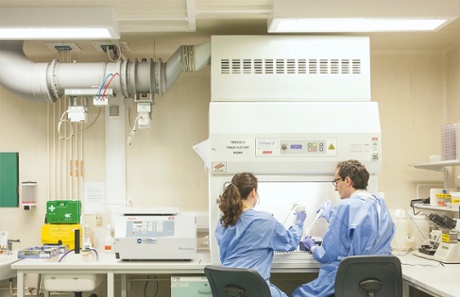 Professor Tom Solomon and Raquel Medialdea Carrera work at the Department of Clinical Infection, Microbiology and Immunology at Liverpool University