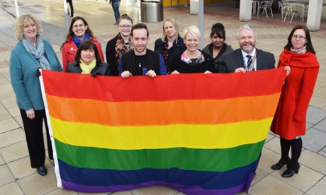 Members of the Essex LGBT alliance