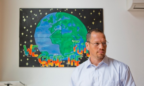 Doug Lemov at a workshop for newly qualified teachers at Walworth Academy in London