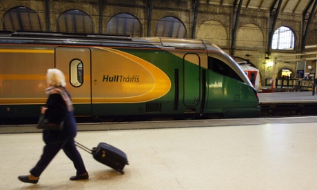 Hull Trains at London’s King’s Cross station. The FirstGroup service has consistently been rated highly in passenger surveys.