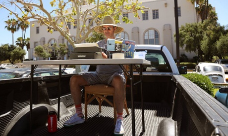 Tim Youd retyping Charles Bukowski's Post Office