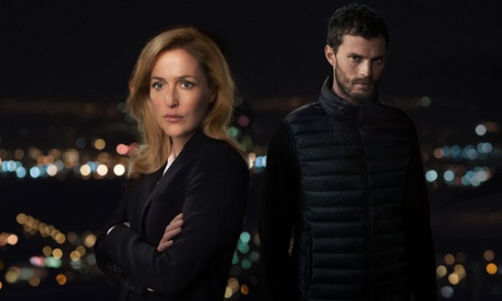 Gillian Anderson and Jamie Dornan in The Fall.