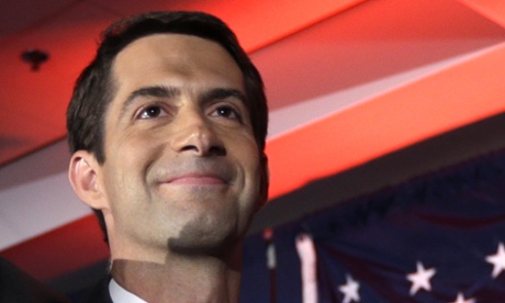 The man behind the letter, Senator Tom Cotton of Arkansas  (AP Photo/Danny Johnston, File)