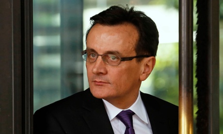 Pascal Soriot, chief executive of AstraZeneca, during Pfizer's attempt to take over its rival.