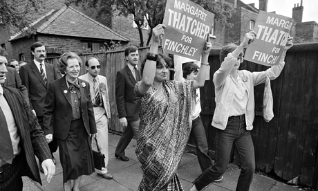 Thatcher In Finchley