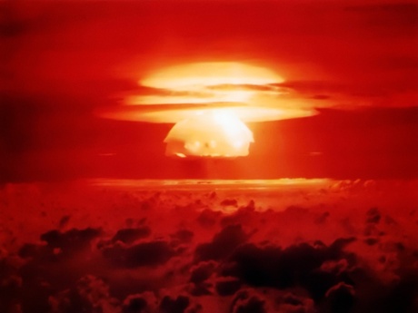 Operation Castle was an experimental thermonuclear device, 15-megaton weapons related surface event detonated on Bikini Atoll.