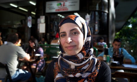 Dana al-Balkhi who was among the first Syrian refugees to reach Brazil.