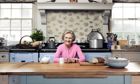 Mary Berry at home in Buckinghamshire.