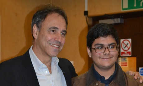 Anthony Horowitz and children's books site member Krazy Kesh