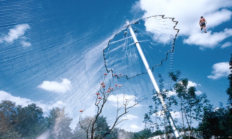Frei Otto's Aviary in the Munich Zoo at Hellabrunn, 1979-1980.