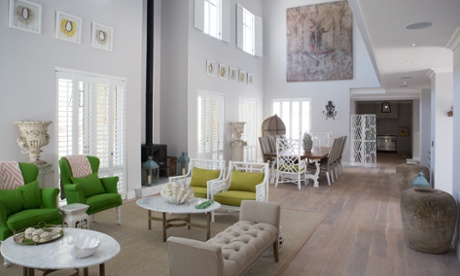 Interior of one of the properties in Steyn City.