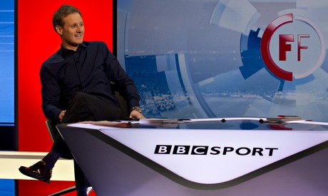 Dan Walker on the Football Focus set