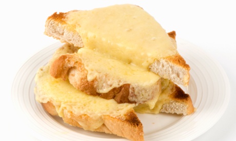 Cheese on toast.
