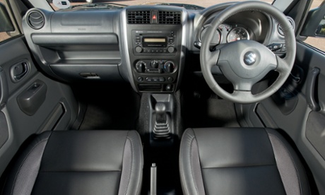Inside story: the Jimny's no-nonsense interior.