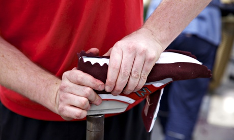 New Balance production line