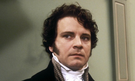 Colin Firth as Mr Darcy in the BBC's 1995 adaptation of Pride and Prejudice.