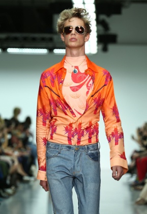 Clashing colours - why not? Spring/summer 2015 by Katie Eary.