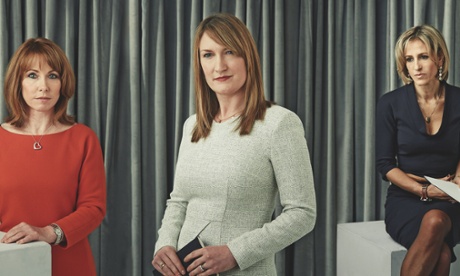 Agenda setters: Kay Burley, Allegra Stratton and Emily Maitlis