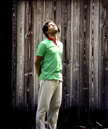 Primary colours ... artist Jean-Michel Basquiat in 1983