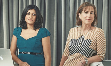 Anushka Asthana and Kirsty Wark.