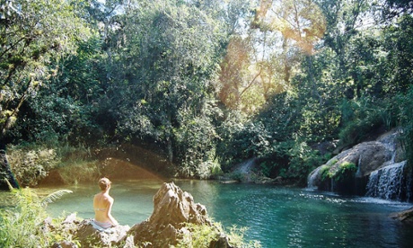 The waterfalls at El Nicho