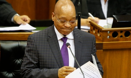 Jacob Zuma. South Africa's opposition Democratic Alliance criticised his comments, saying: 'As the holder of the highest office in the land, the president has done an embarrassing, and offensive disservice to the country’s teenage pregnancy crisis.'