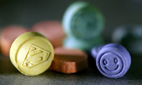 Ecstasy … briefly legal in Ireland this week.