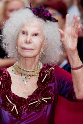 The flamboyant Duchess of Alba, who died last November.