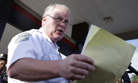 Thomas Jackson, who is to step down as Ferguson police chief