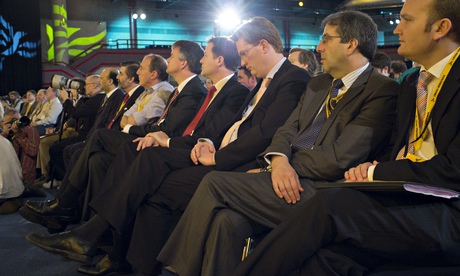 Senior Liberal Democrats at their party conference